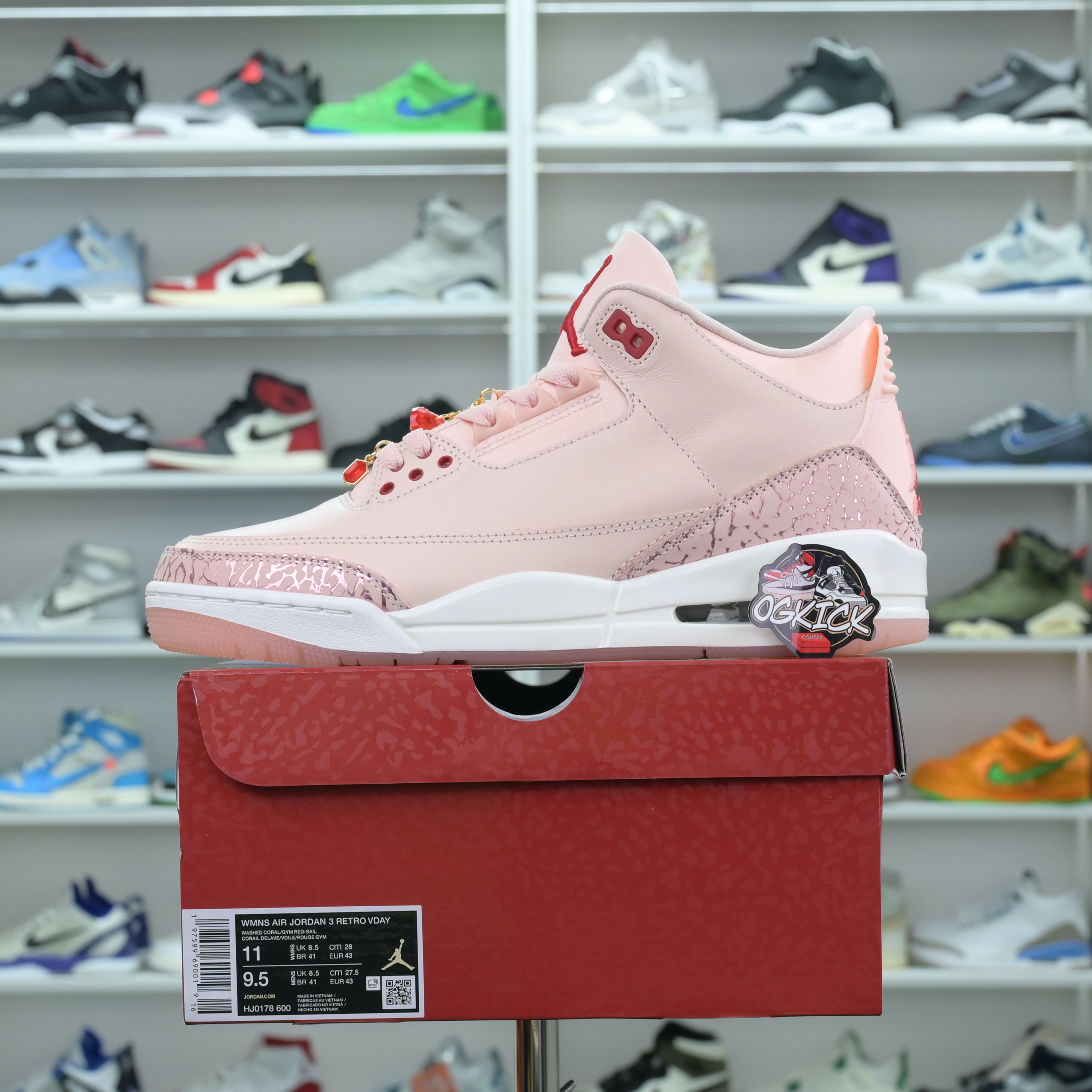 Jordan Air Jordan 3 Valentine's Day