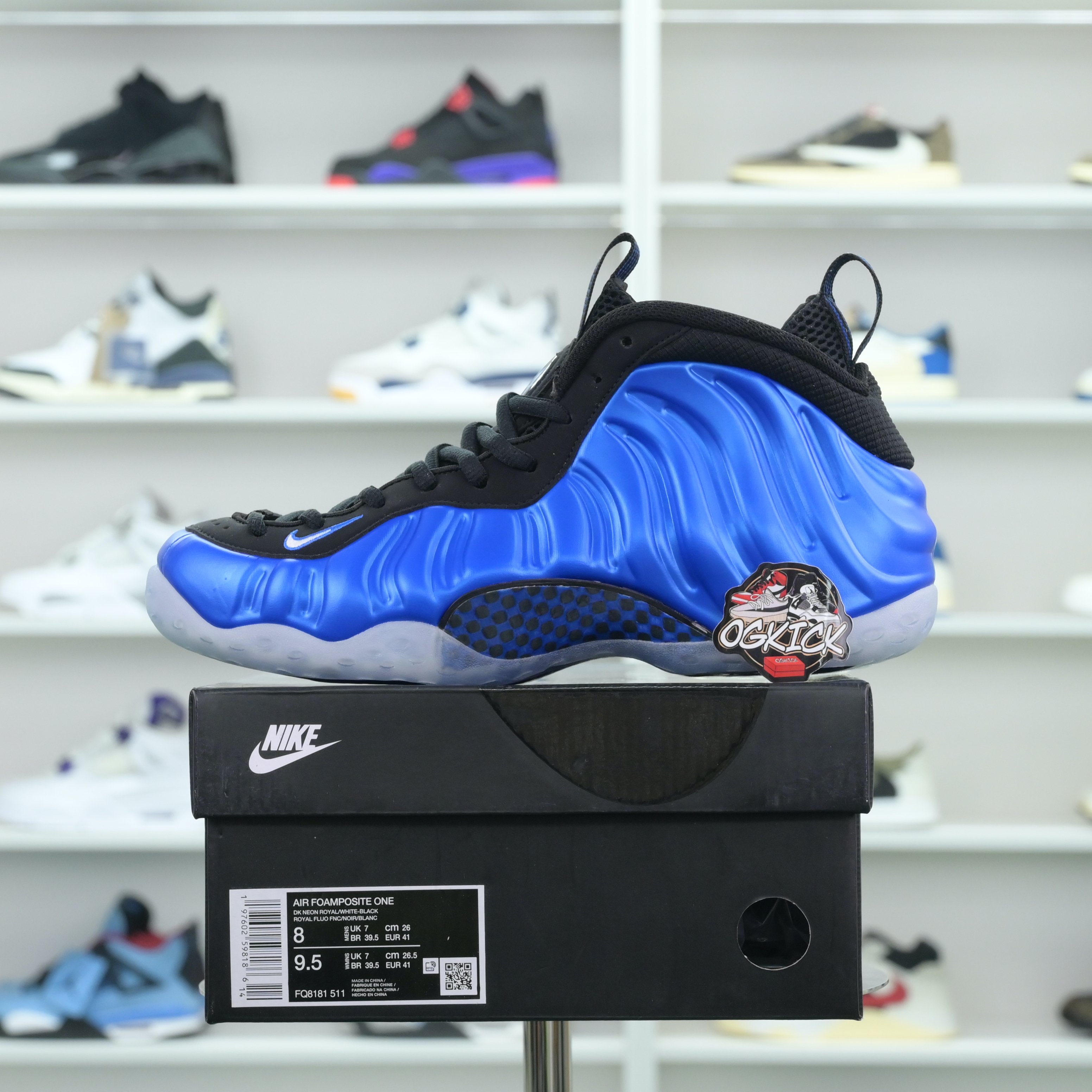Nike Foamposite One“Dark Neon Royal”