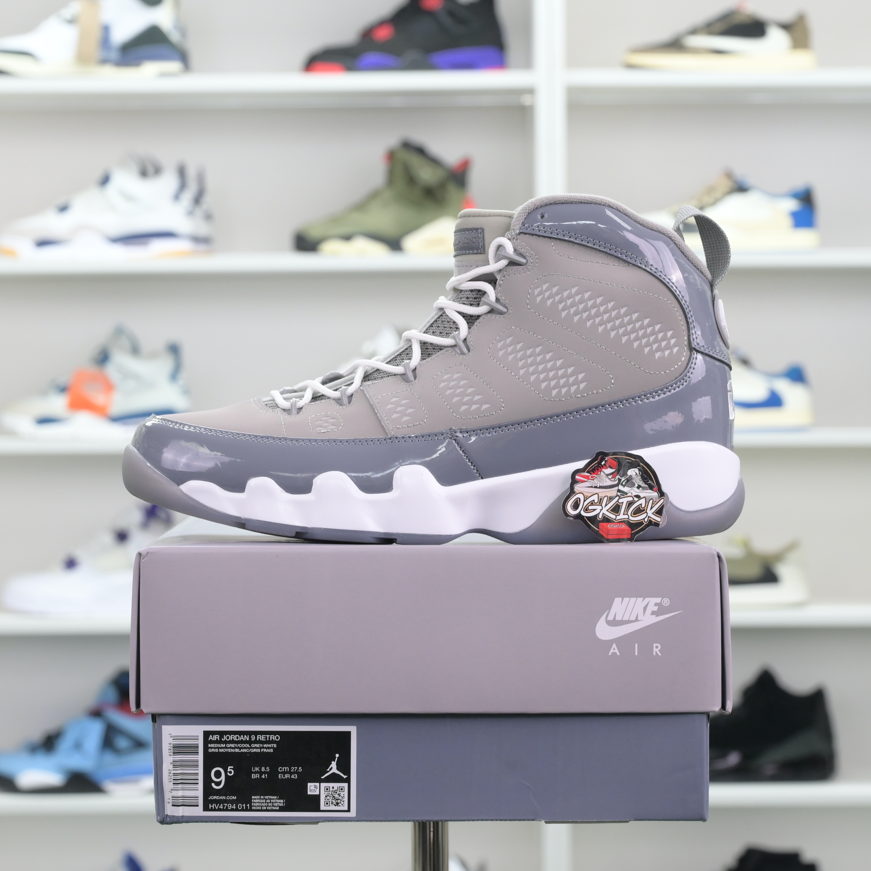 Jordan Air Jordan 9“Cool Grey” 2025