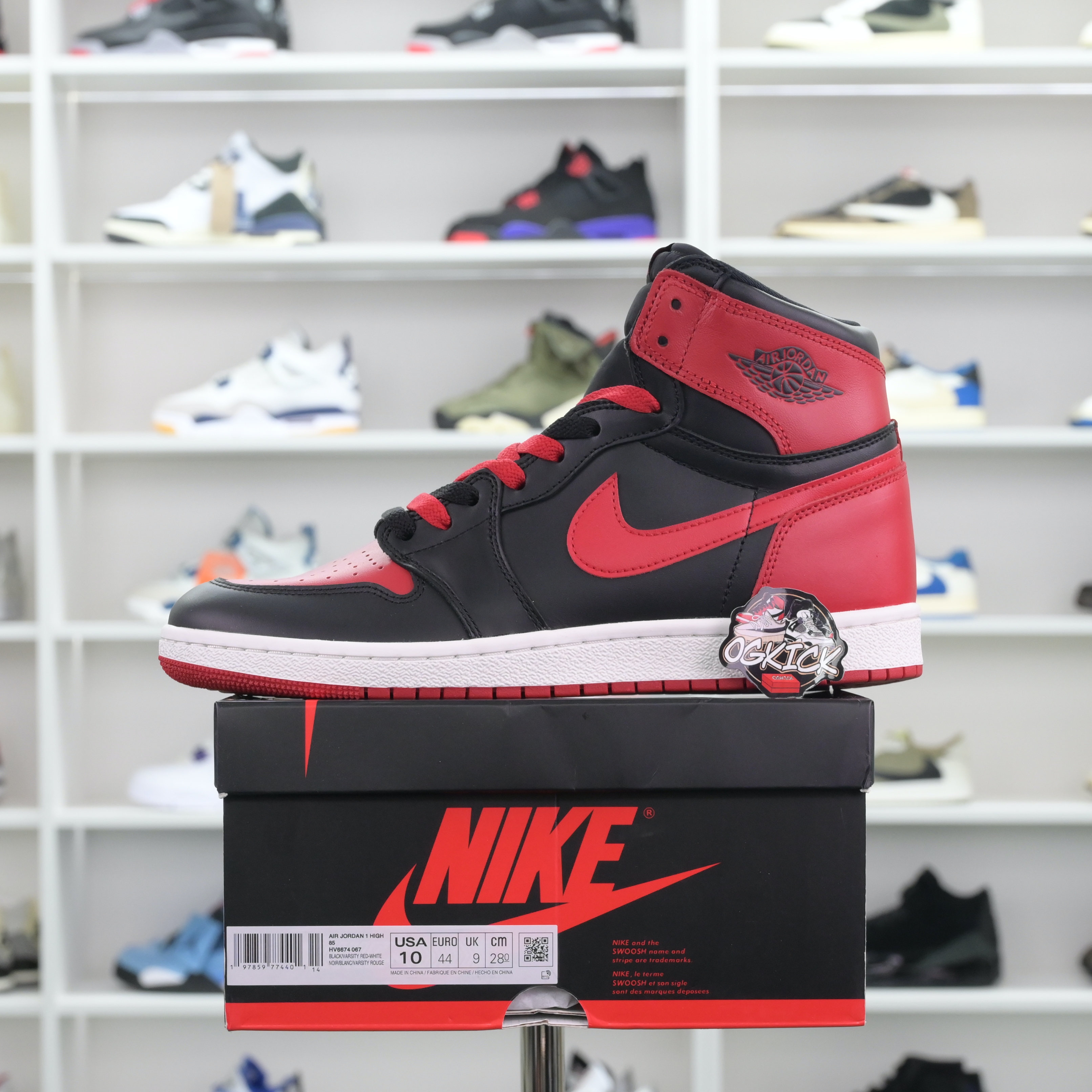 Jordan Air Jordan 1 High 85 Bred 2025