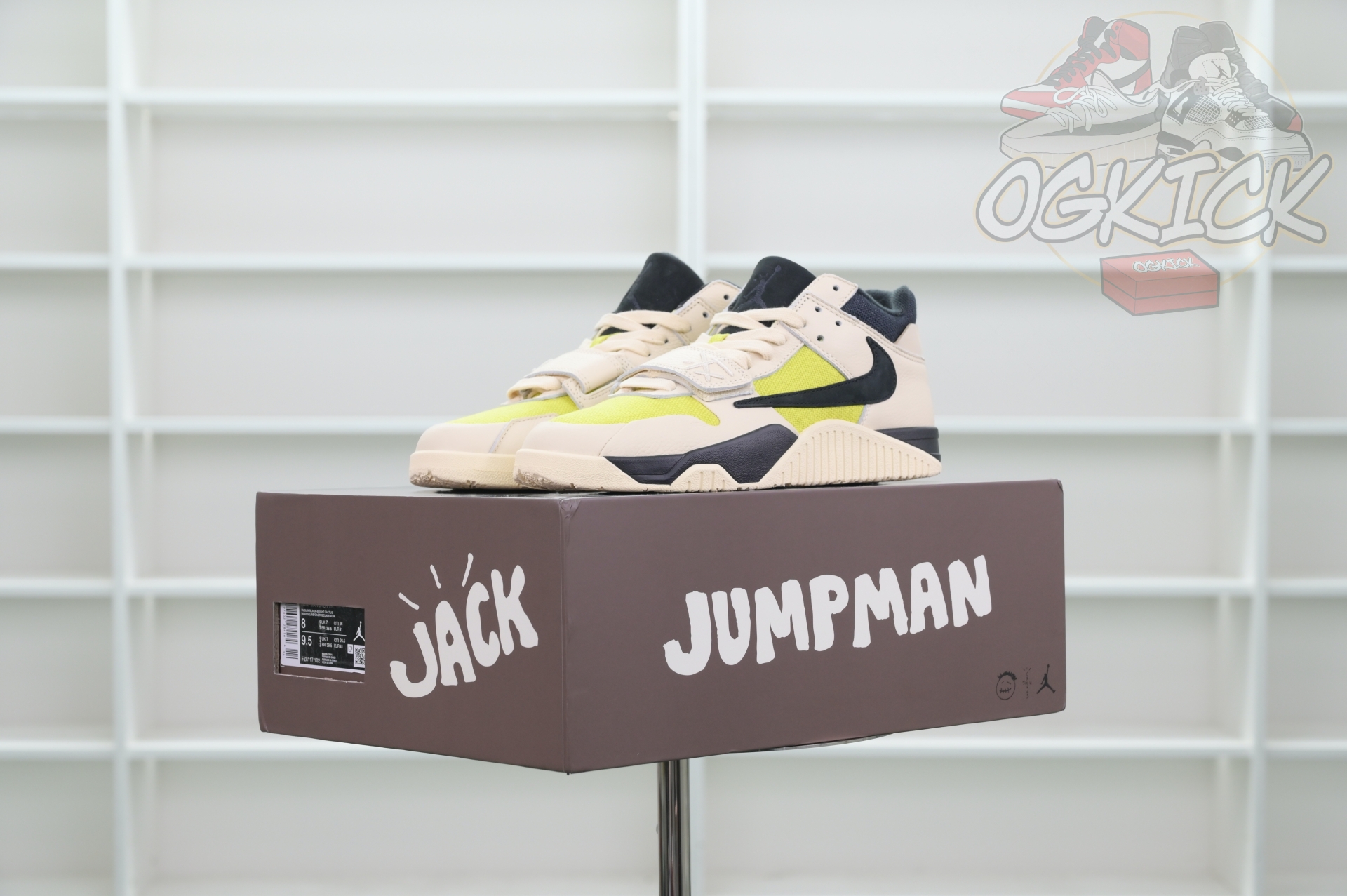 Travis Scottx Jordan Jumpman Jack TR“Bright Cactus”  FZ8117-102