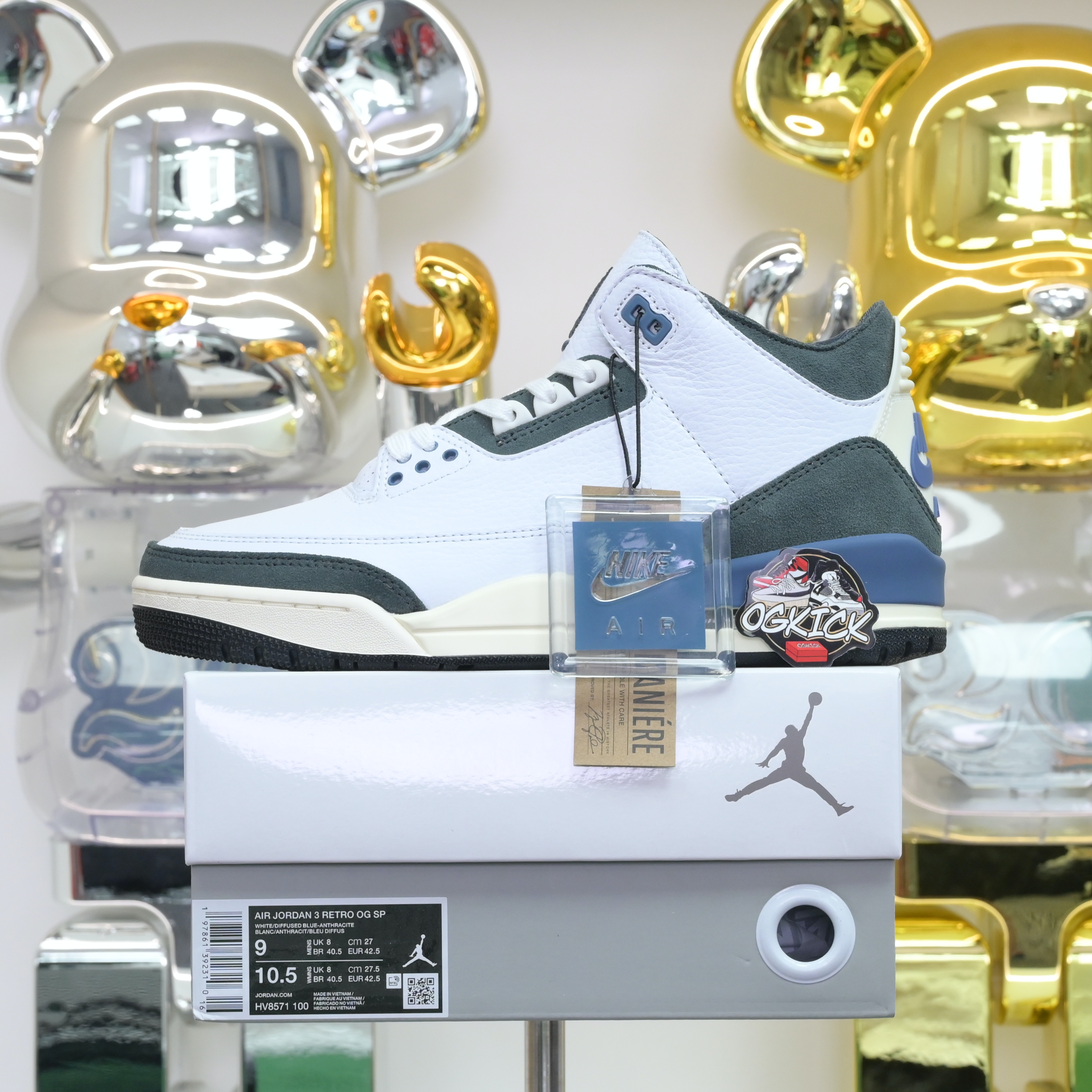 A Ma Maniére x Jordan Air Jordan3“DIFFUSED BLUE” HV8571-100