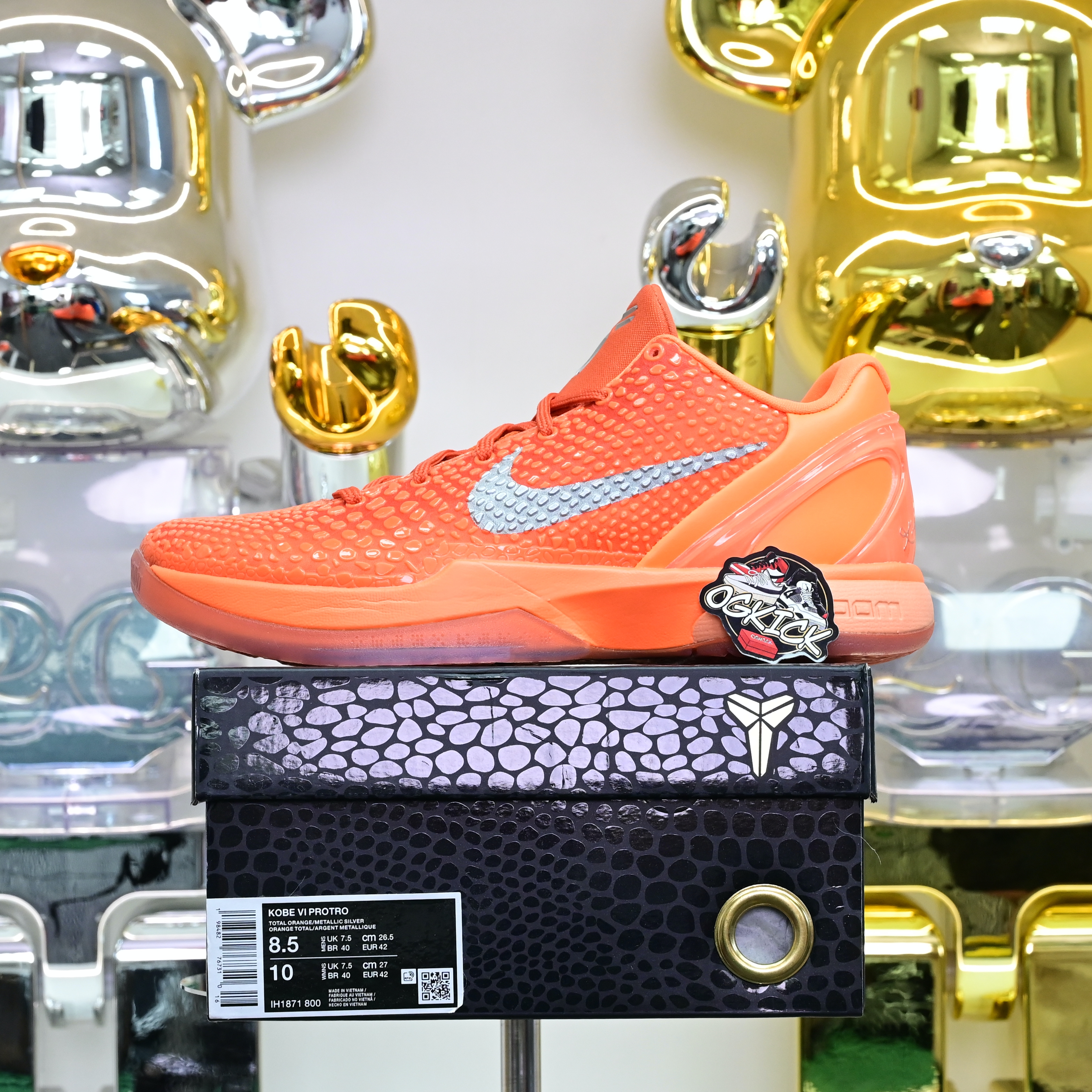 Nike Zoom Kobe 6 Protro“Total Orange”IH1871-800