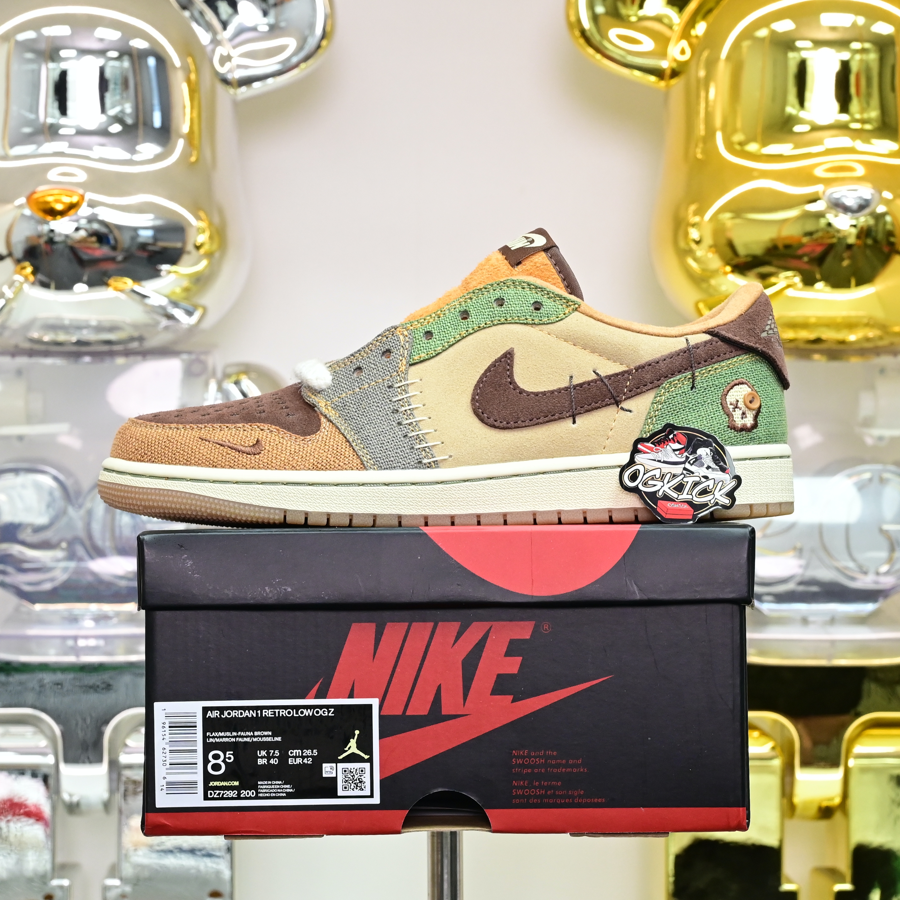 Zion Williamson x  Air Jordan 1retro low og