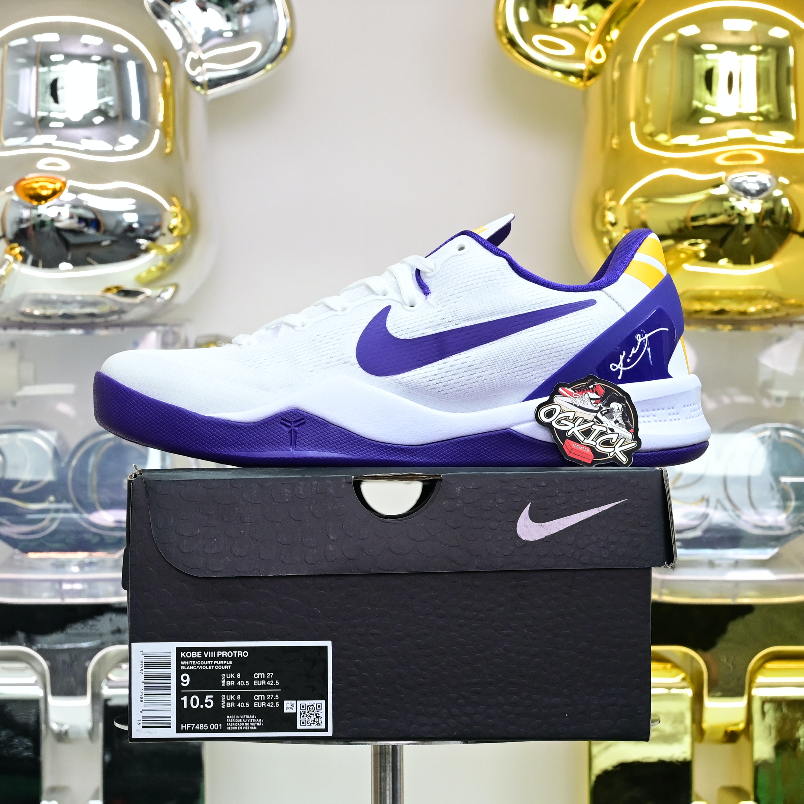 Nike Zoom Kobe 8 PROTROBTANC COURT PURPLE    HF7485 001