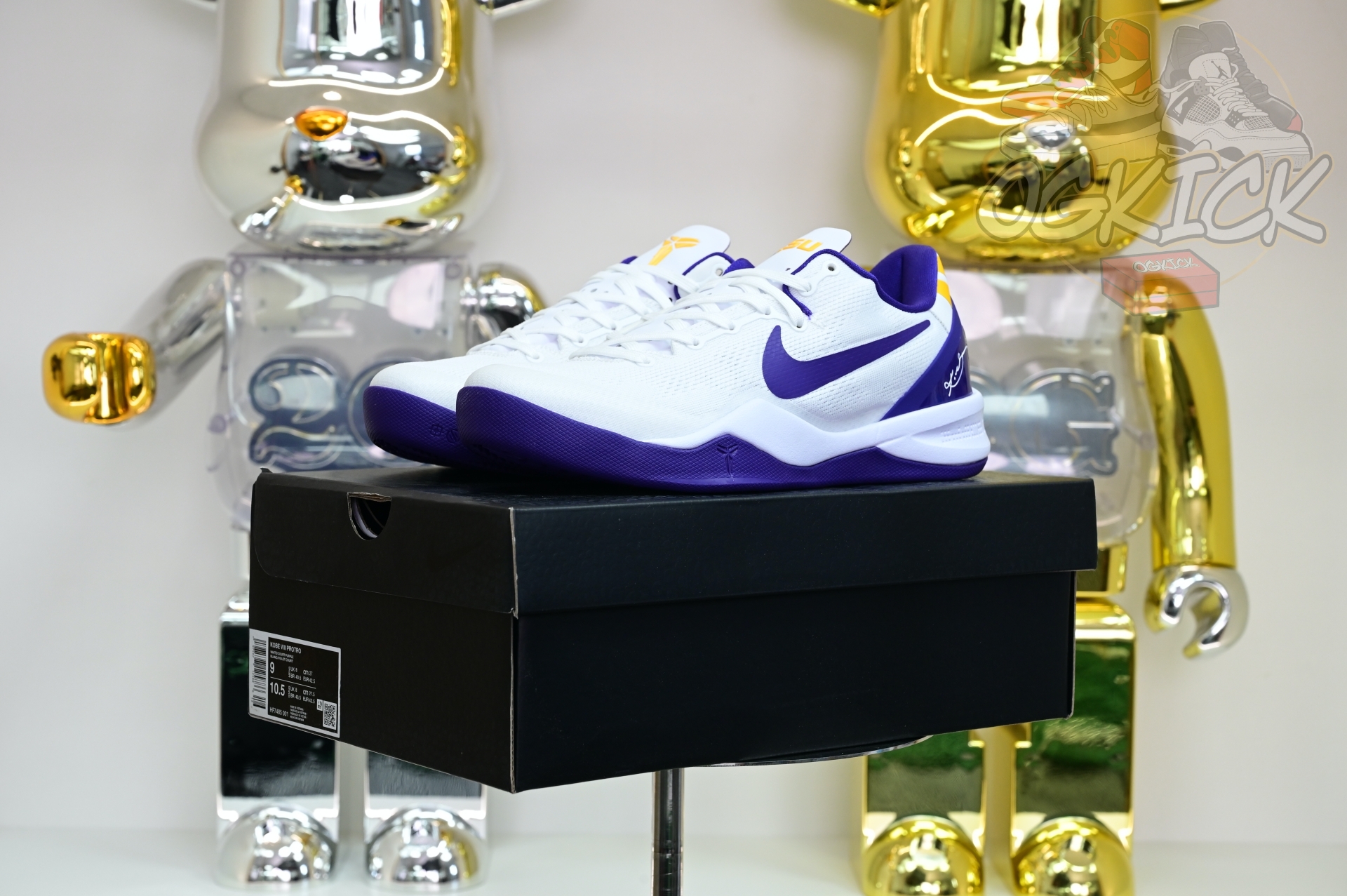 Nike Zoom Kobe 8 PROTROBTANC COURT PURPLE    HF7485 001