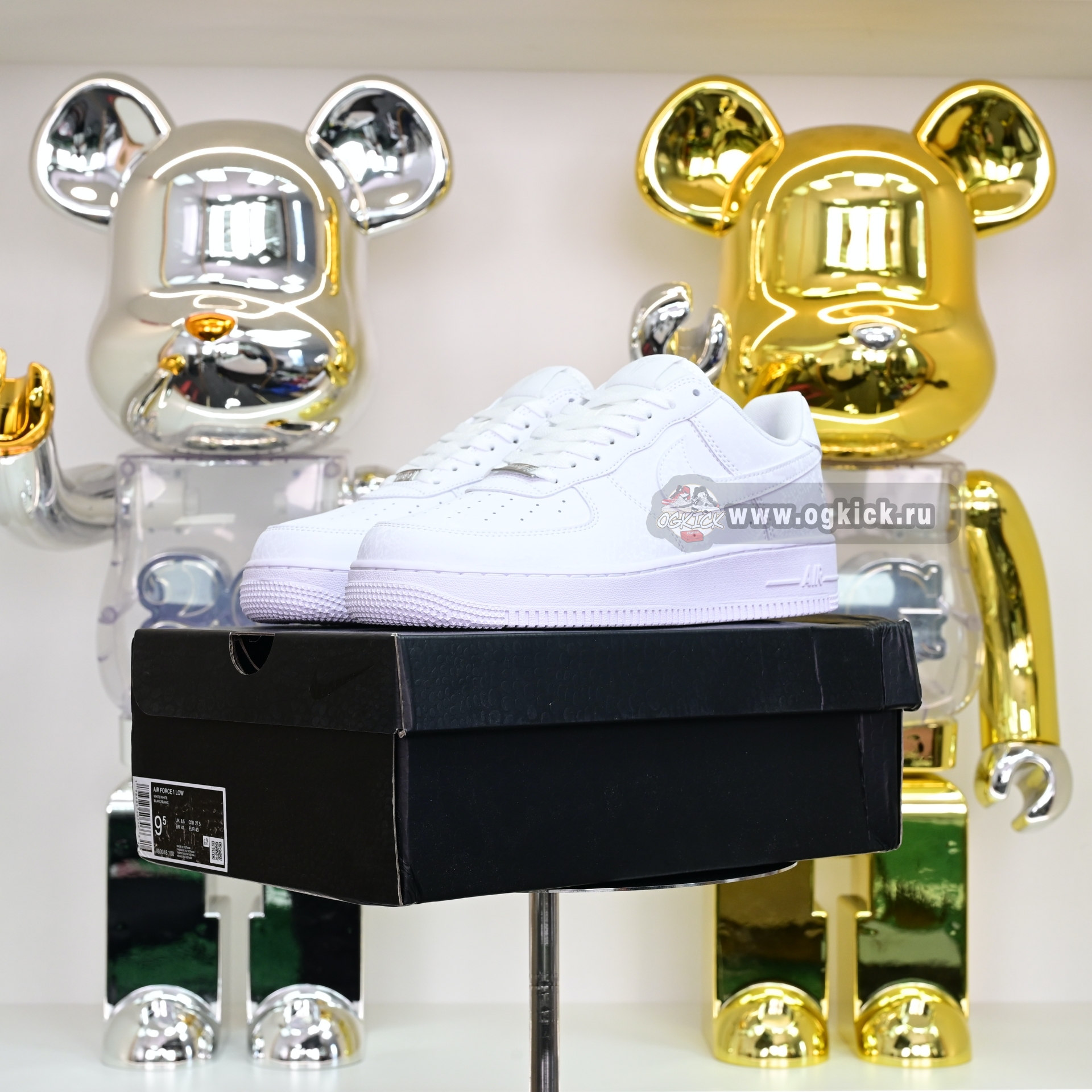 Nike Air Force 1 Low Kobe Forever White  IB0018-100