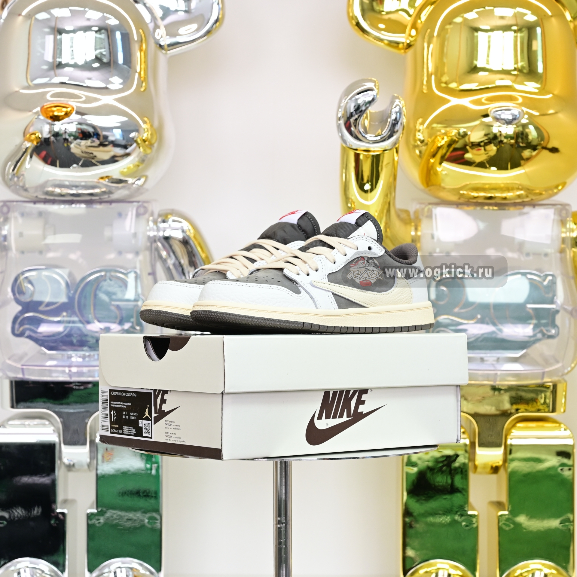 Kids Shoes Travis Scott x  Air Jordan 1 low og 