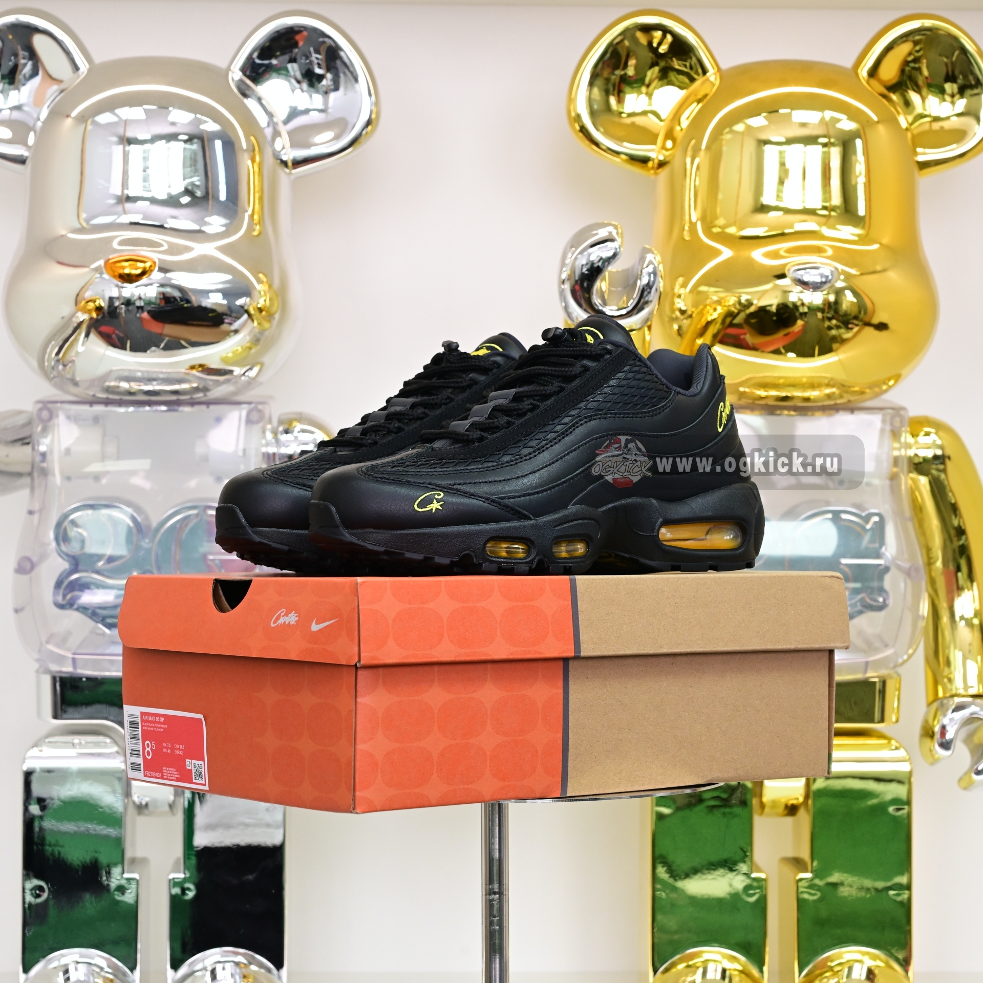 Corteiz x Nike Air Max 95 Tour Yellow  FB2709-003