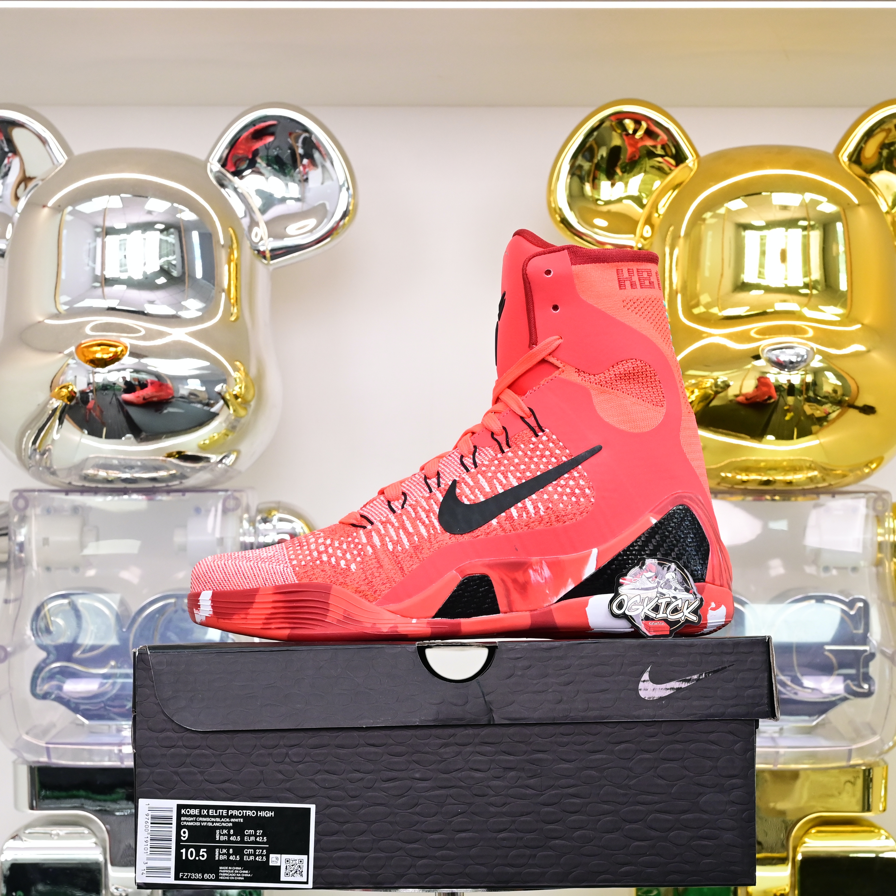 Nike Kobe 9 Elite Protro Christmas FZ7335-600