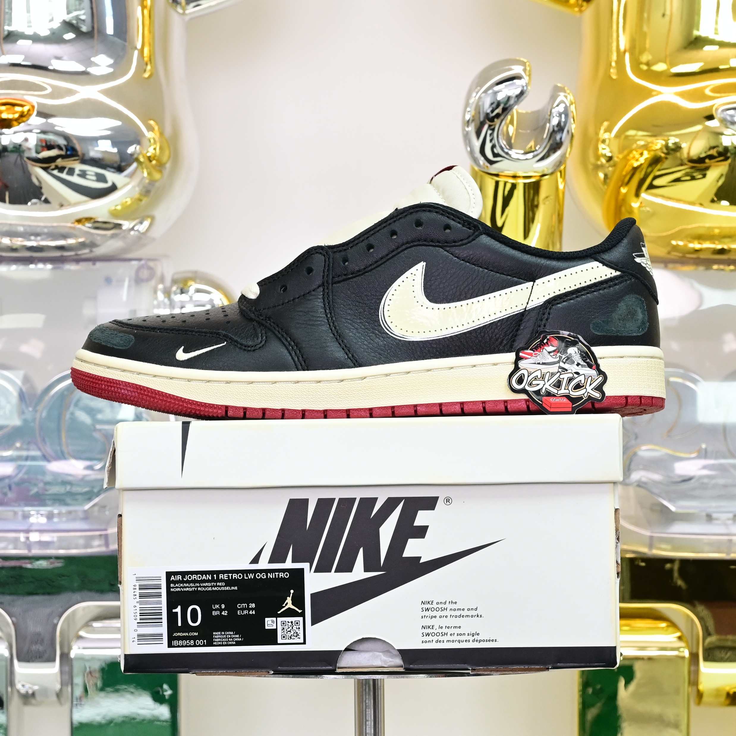 Nigel Sylvester x Air Jordan 1 Low OG Nitro 