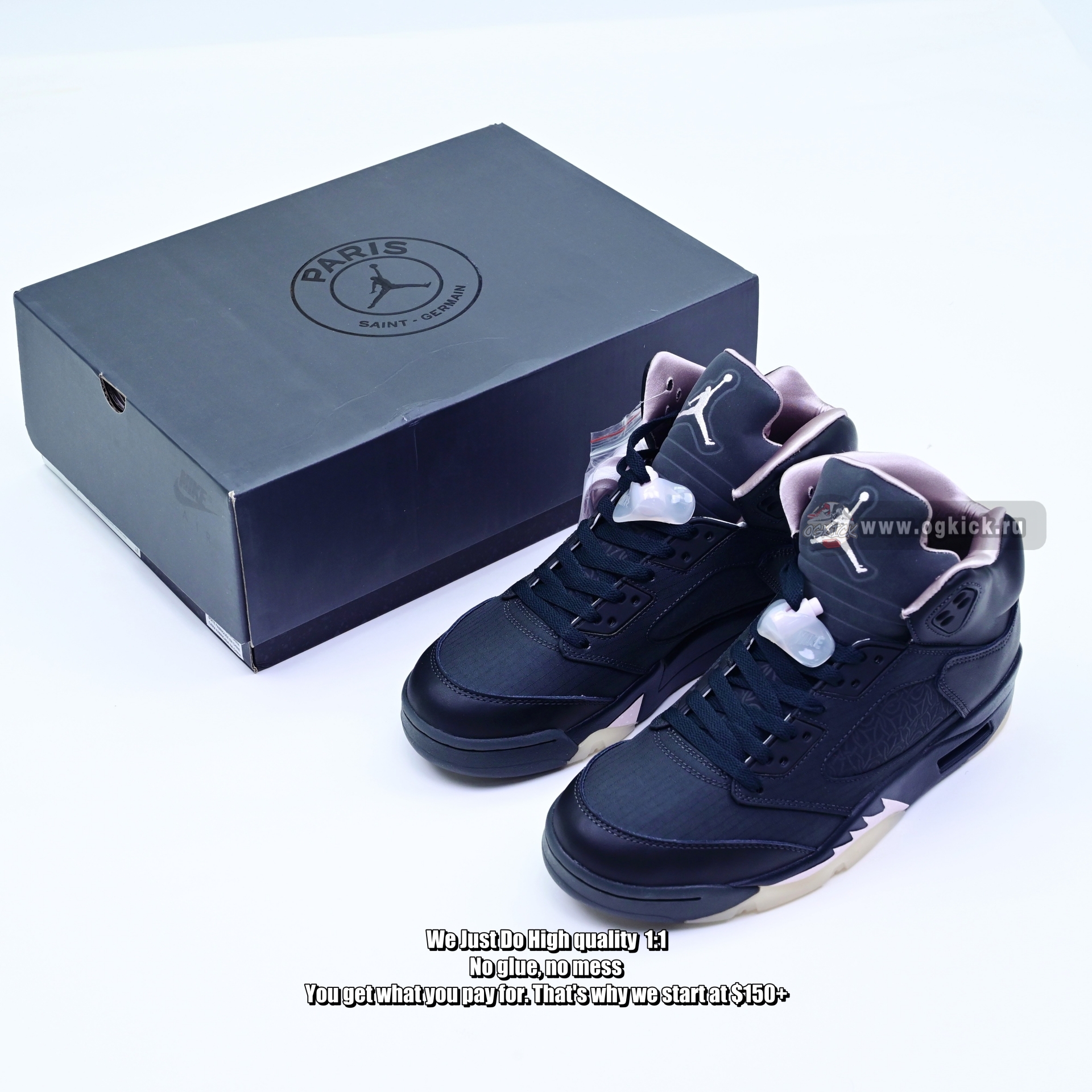 PSG x Air Jordan 5 Retro Off Noir HQ3004-001