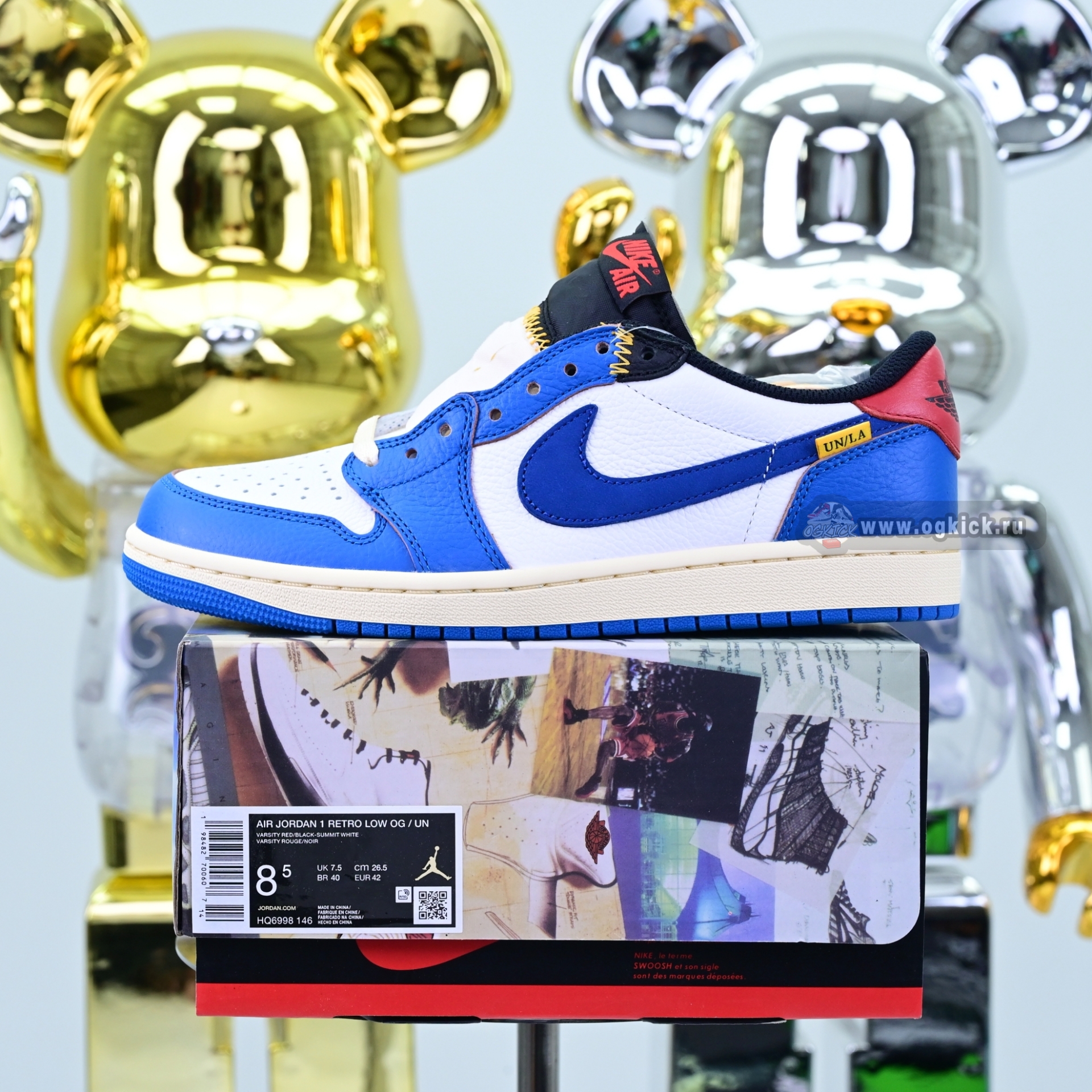 AIR JORDAN 1 RETRO LOW OG /UN  HQ6998-146