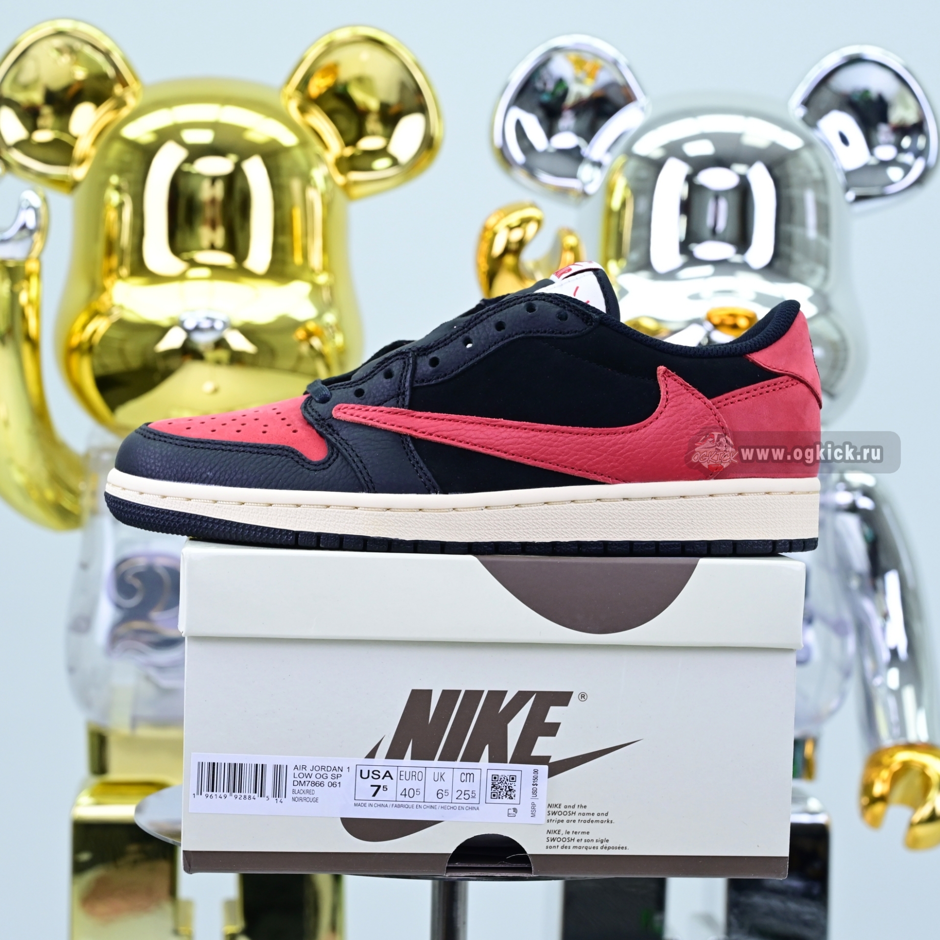 Travis Scott x Air Jordan 1  Low  DM7866-061